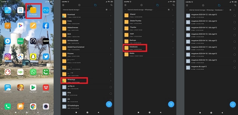 safenotes restore local backup