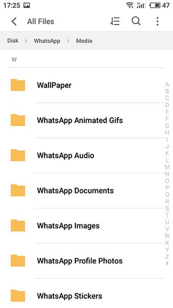 whatsapp images not downloading