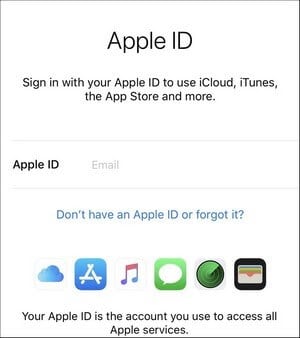 whatsapp backup business itunes restore credentials shown those inside below box text ve type iphone step wondershare