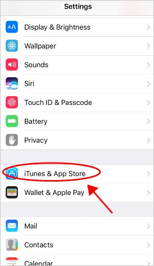 abrir itunes e app store