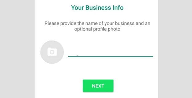 Perfil WhatsApp business