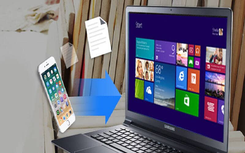 The Ways to Transfer Data from iPhone to Laptop- Dr.Fone