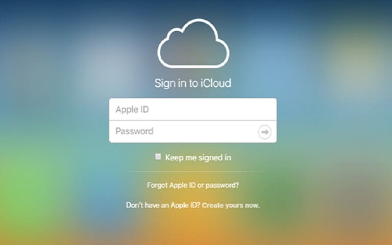 Übertragung mit iCloud