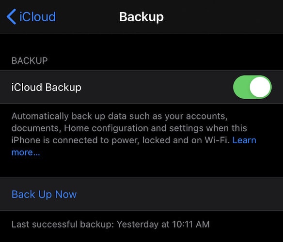 Upload to iCloud Photos on Android
