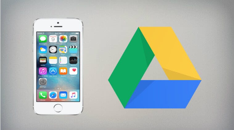 Como transferir fotos do iPhone para o Google Drive