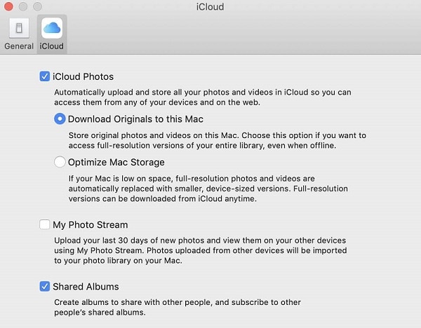 télécharger des photos de l'iPhone vers iCloud