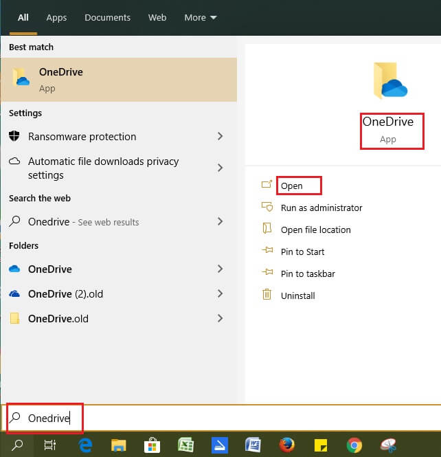 How to switch OneDrive account 