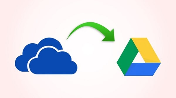 Transfer onedrive to googledrive