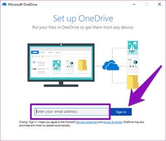 sign in to second one drive account