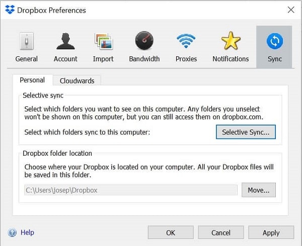 how to transfer photos from google drive to dropbox