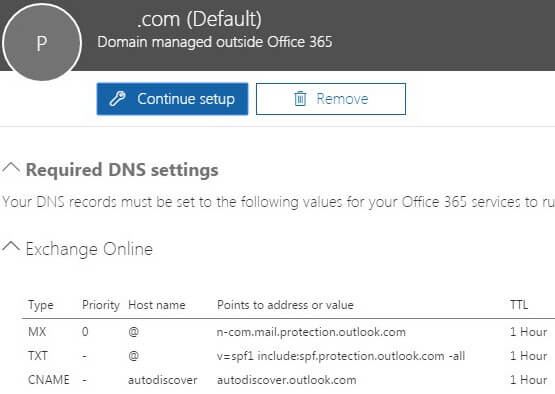 atualizar registro DNS