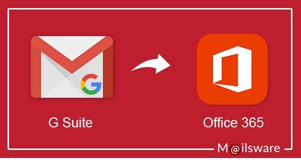 transfer g suite to office365