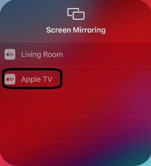 screen mirror on iphone 8 2