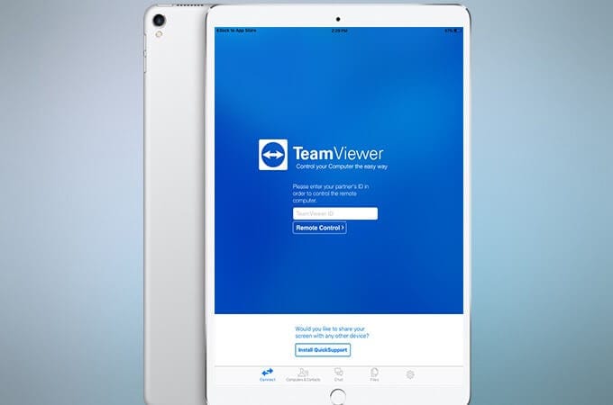enter-the-teamviewer-id-to-gain-access