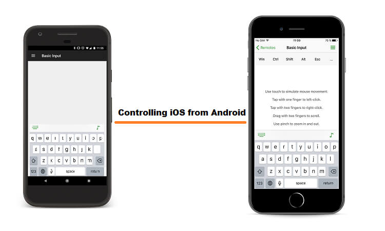 controlar iphone desde android 1