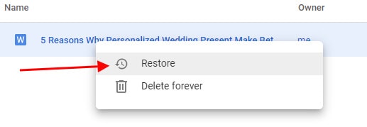 como restaurar arquivos