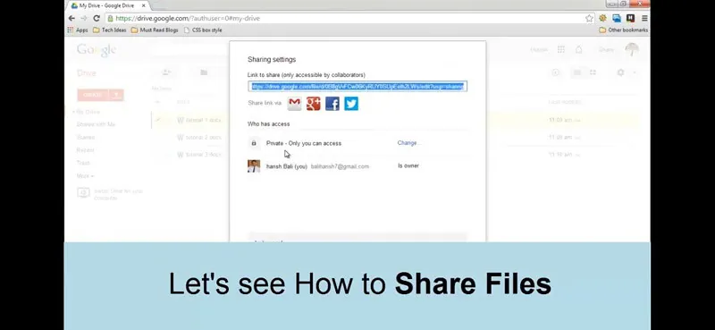 How to Share a Video on Google Drive in 2 Different Ways