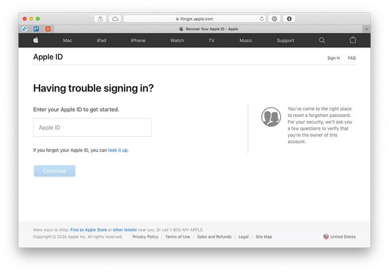 apple id entsperren problem beheben 2