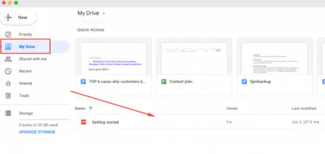 pcloud backup google drive