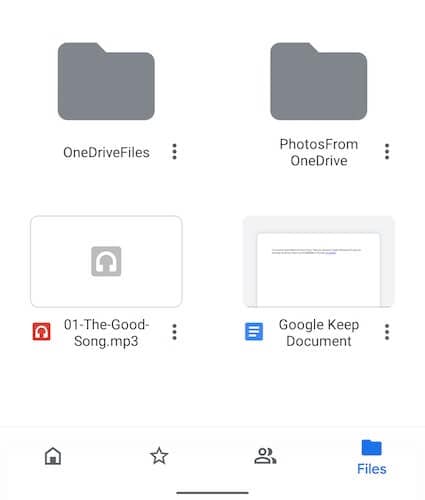 Guia Arquivos no Google Drive no Android