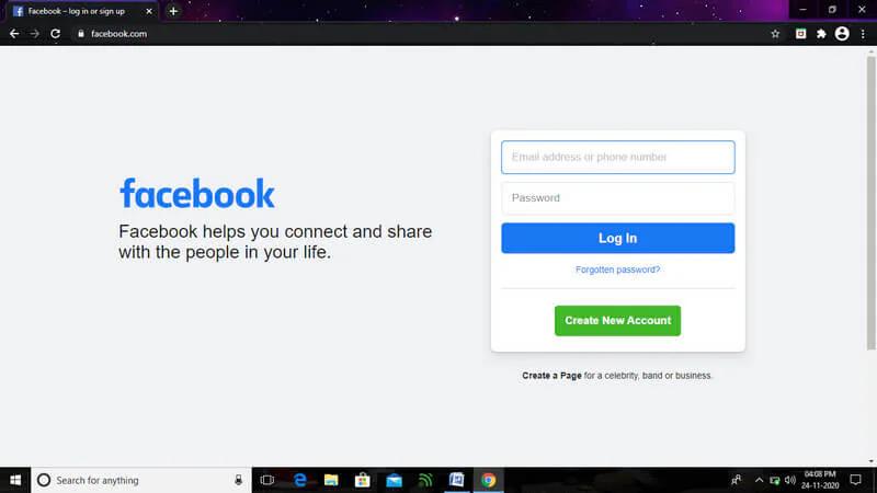 facebook para pc 3