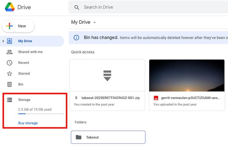 google drive upload not working