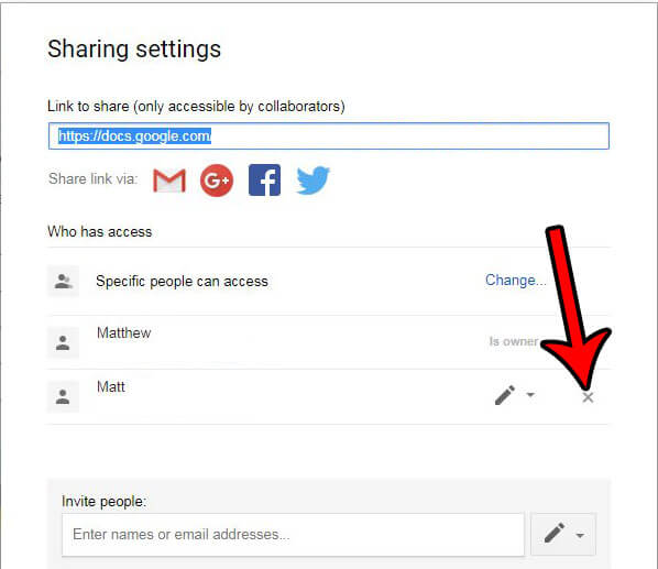 how to use google docs to share files