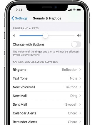 Sonnerie et alertes - Sons de l'iPhone image 11