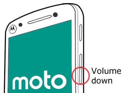 ripristinare un telefono Motorola bloccato 1