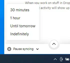 dropbox wont sync