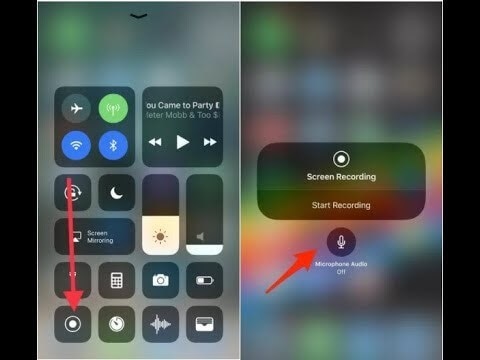how to screen record on iphone 8 1