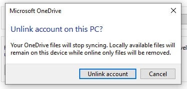 change onedrive sync settings mac