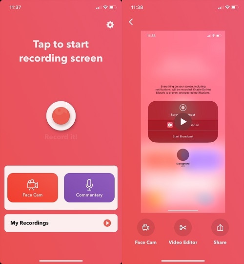 best screen recorder for iphone android 1
