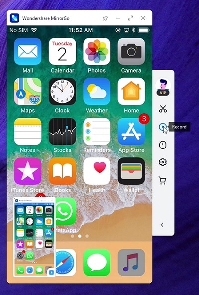 bildschirmaufnahme auf ios14 7