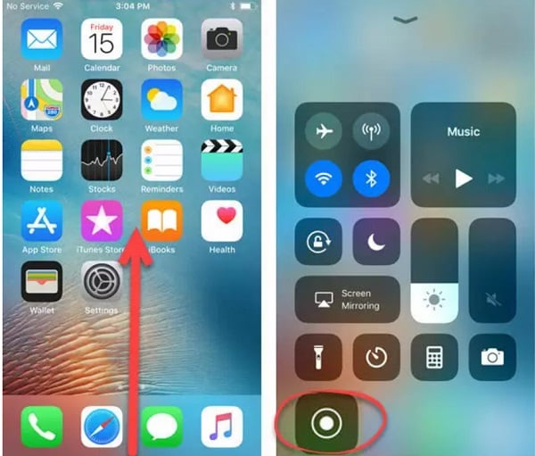 grabar pantalla en iphone xs 4