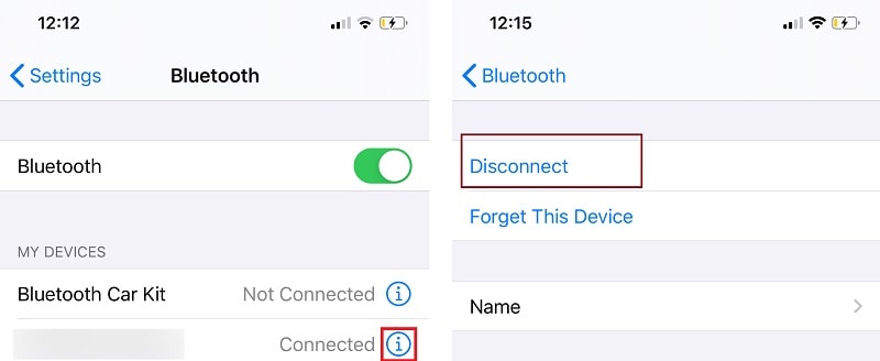 Connecting airpods to online iphone 6