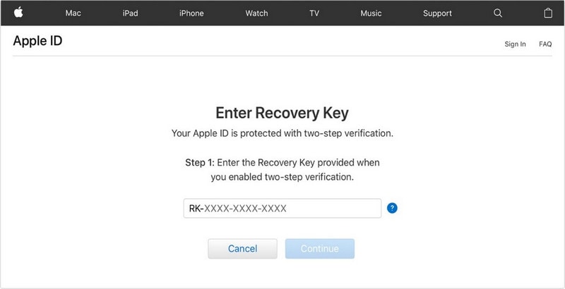 create a new apple id password