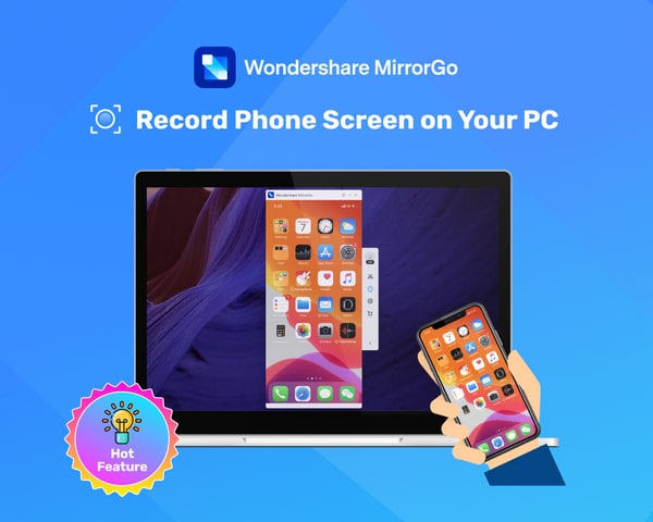 graba la pantalla de tu móvil con mirrorgo