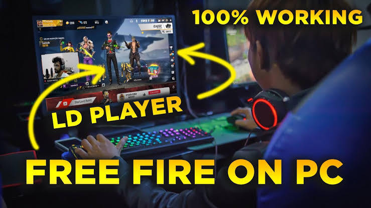play free fire on pc