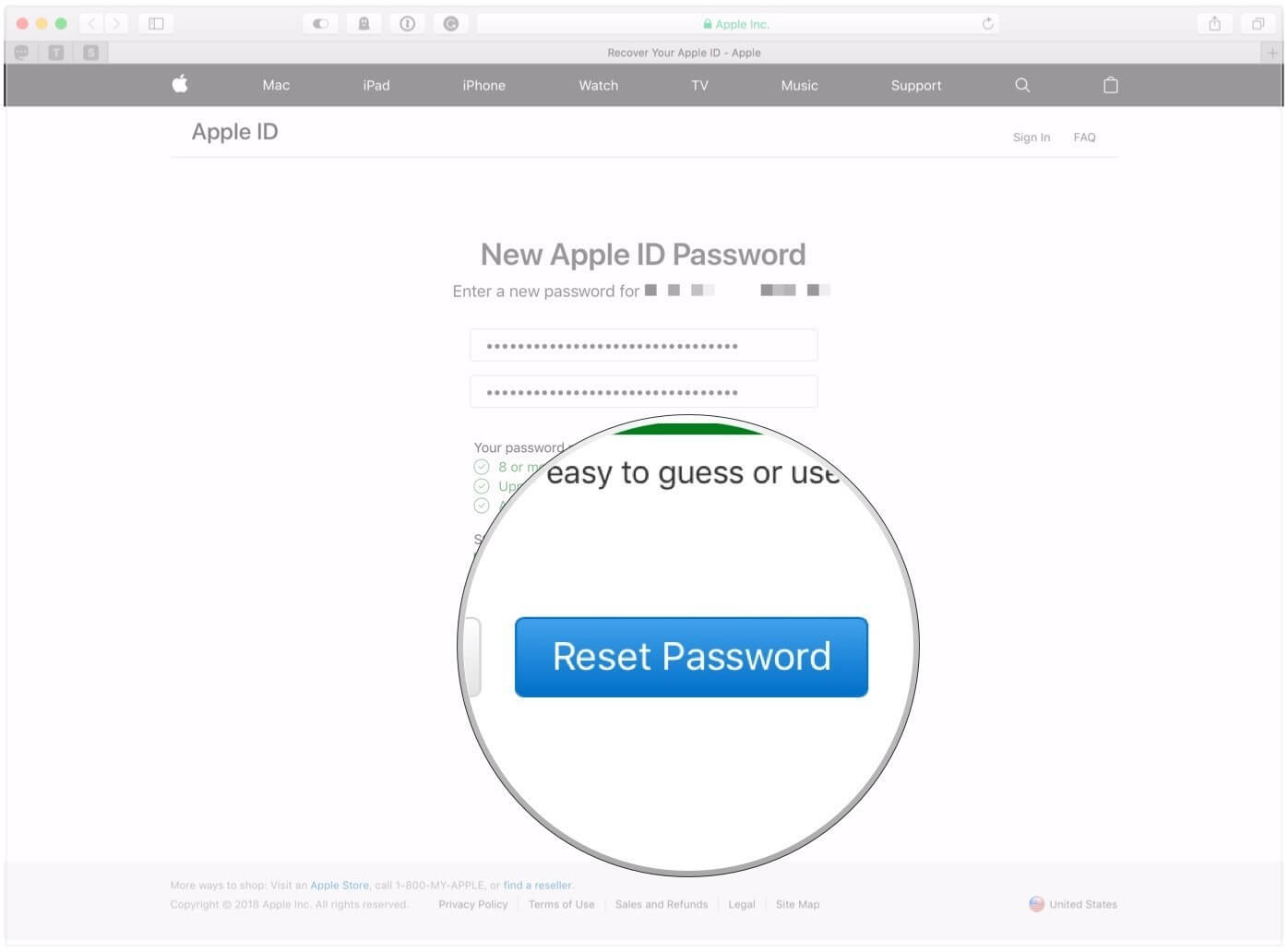 apple id entsperren