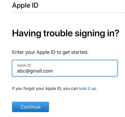 desbloquear id apple sem número de telefone