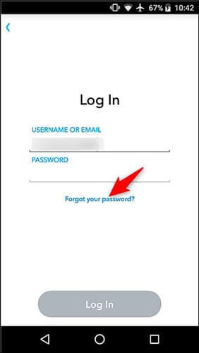 Password-vergessen