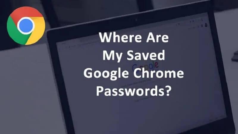 find password on google chrome