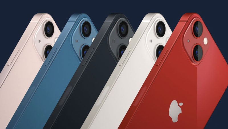 Cores do iphone 13 colors