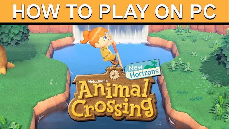 how to playing animal crossing on pc