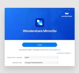 downloading and installing mirrorgo