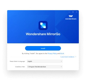 instalar Wondershare MirrorGo