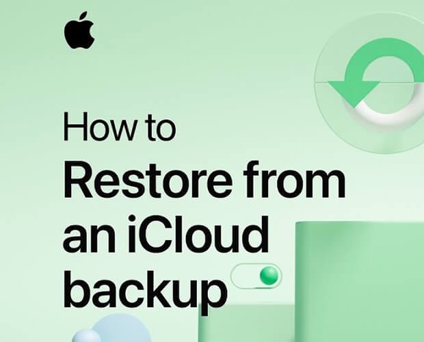 Restauración de copias de seguridad de iCloud
