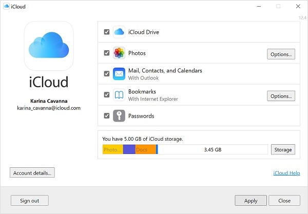 Apple-ID bei iCloud