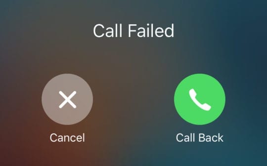iphone 13 caída de llamada